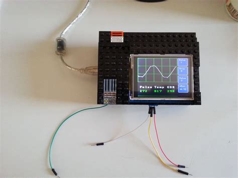 Arduino Mega Oscilloscope .